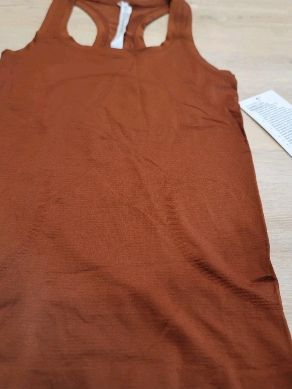 Lululemon Swiftly Tech Racerback 2.0 Tank Top Dark Terracotta Size 2